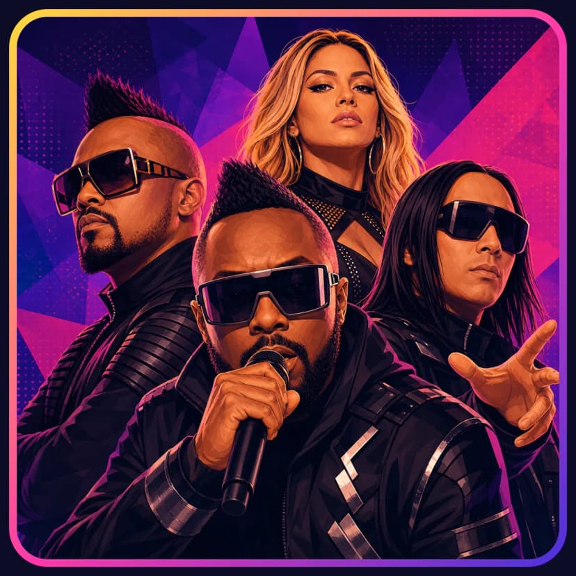 Illustration of Black Eyed Peas