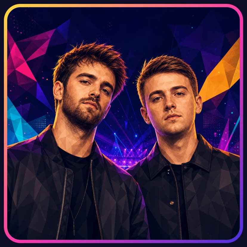 Illustration of The Chainsmokers