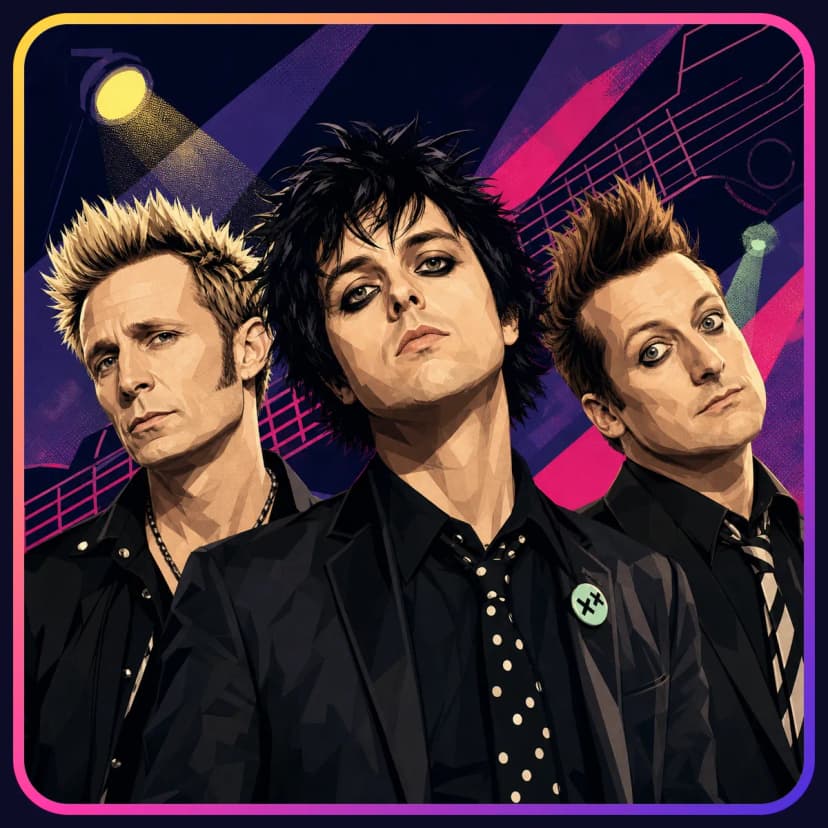 Illustration of Green Day