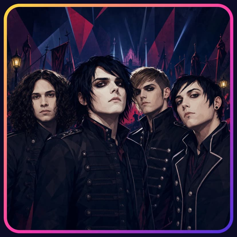 Illustration of My Chemical Romance