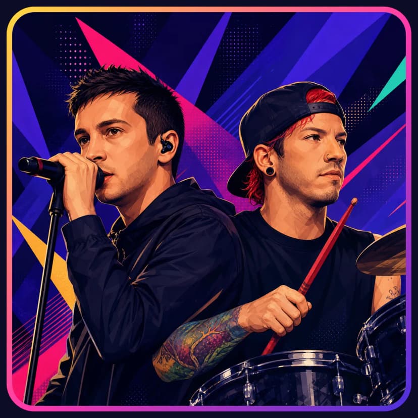 Illustration of Twenty One Pilots