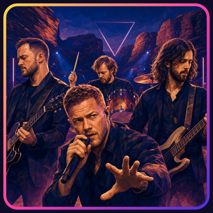 Illustration of Imagine Dragons