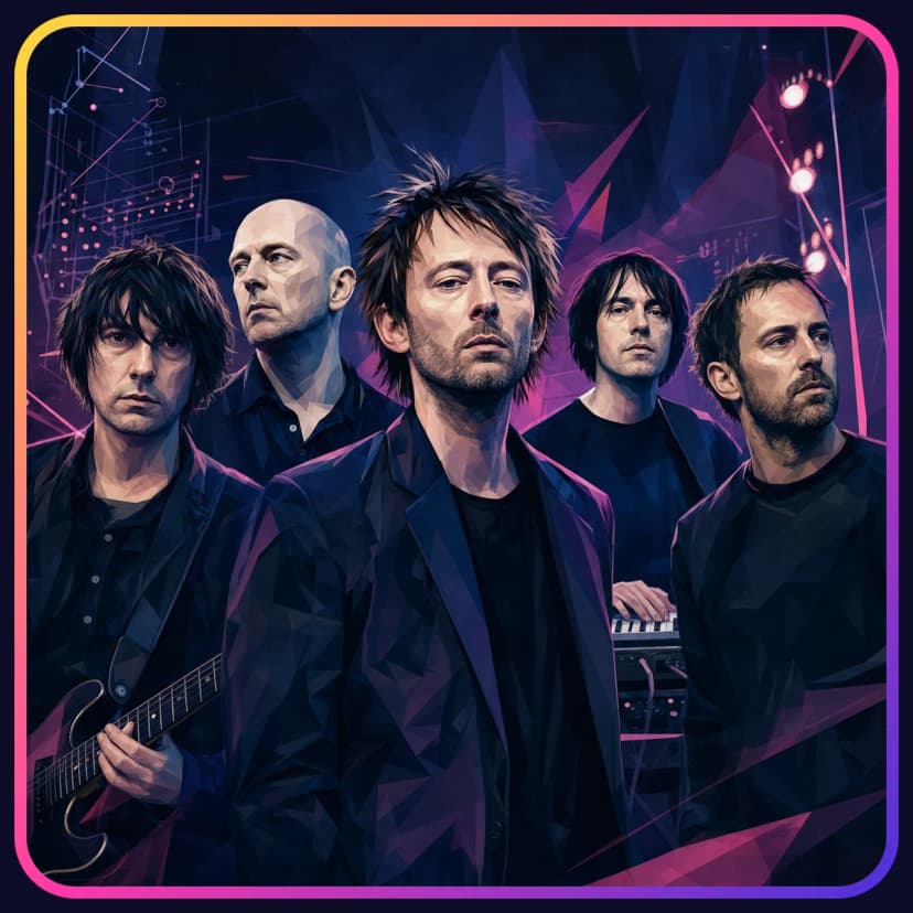 Illustration of Radiohead