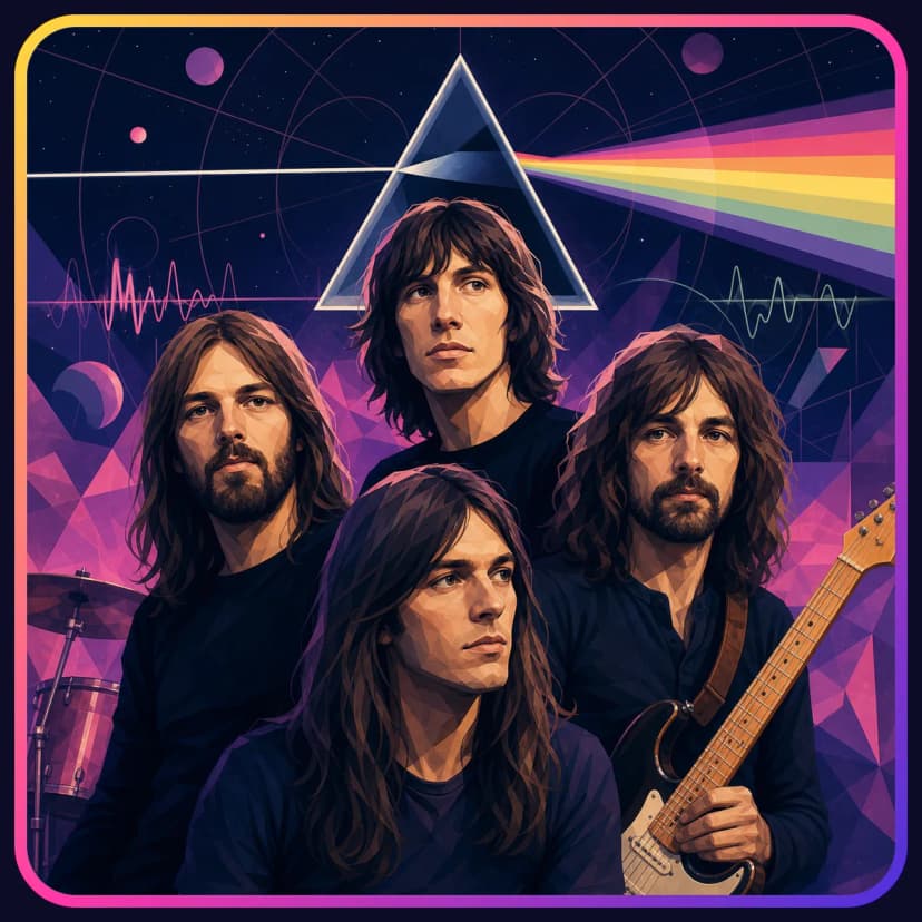 Illustration of Pink Floyd