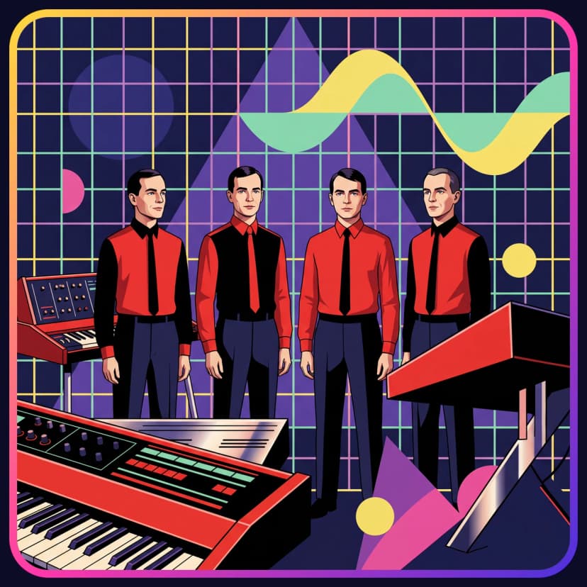 Illustration of Kraftwerk