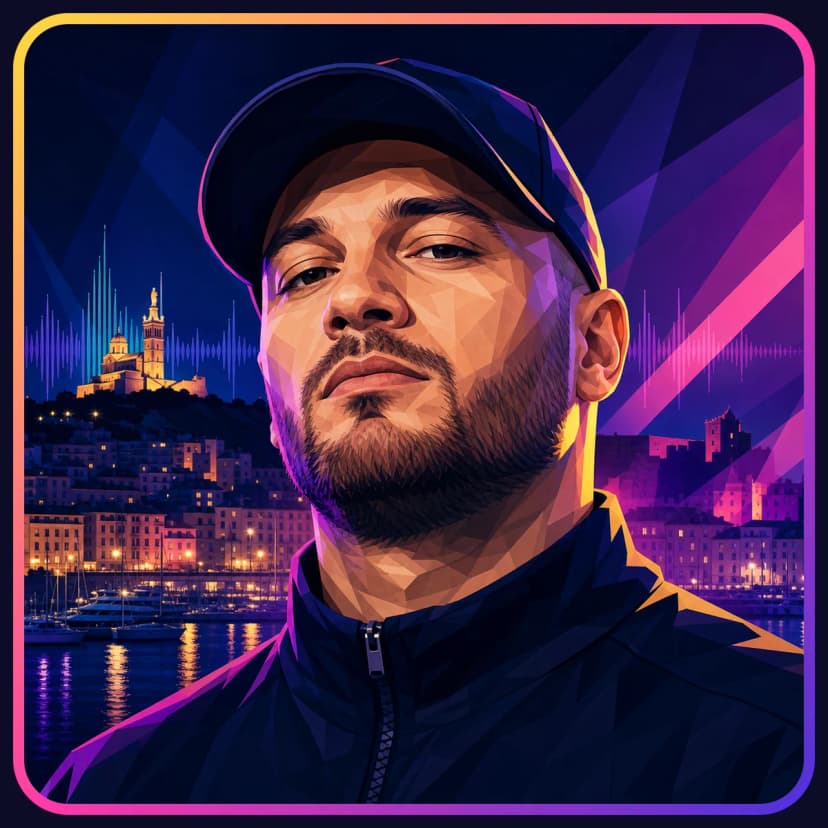 Illustrated portrait of Jul