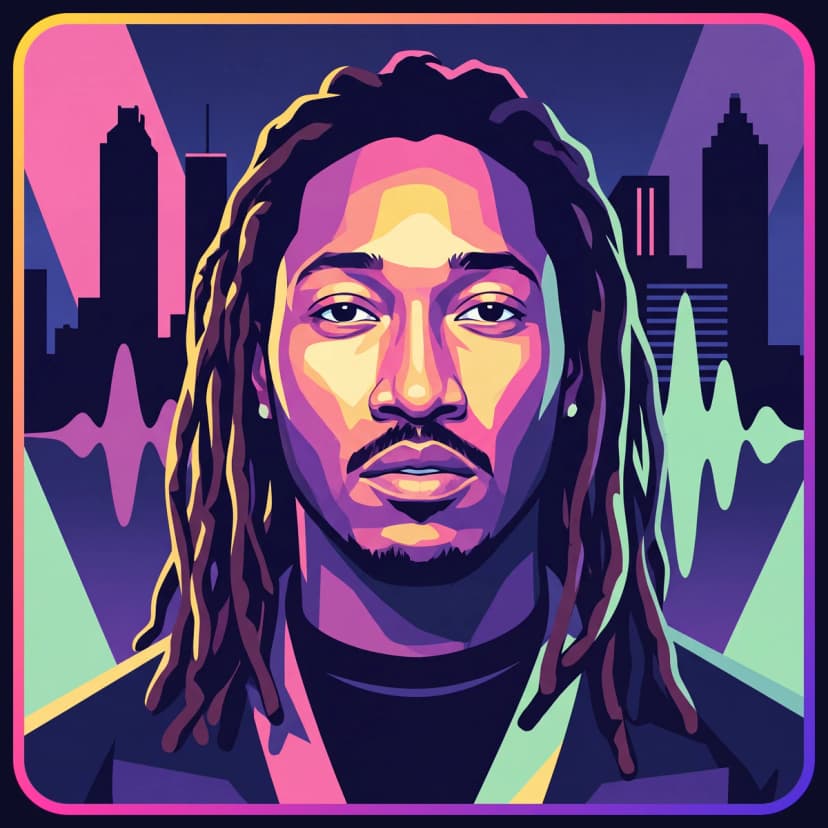 Illustrated portrait of Future