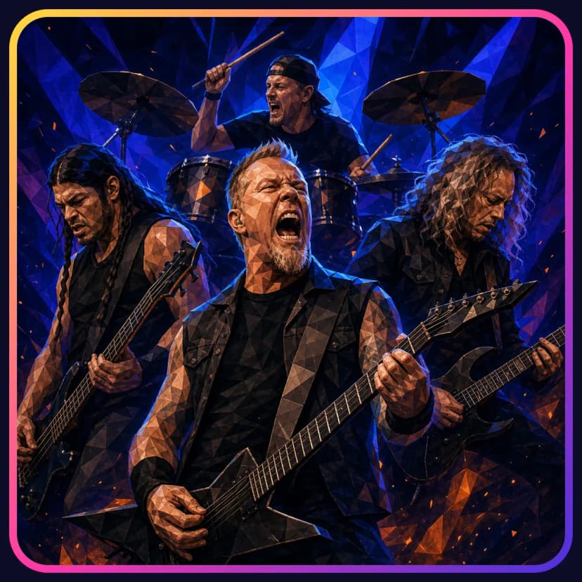 Illustration of Metallica