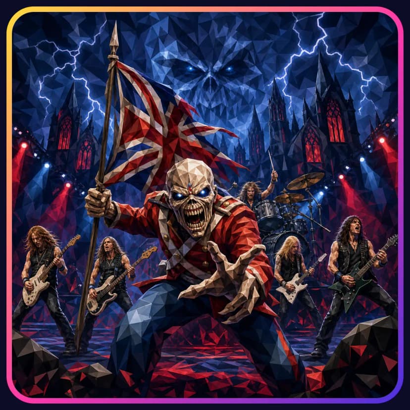 Illustration of Iron Maiden