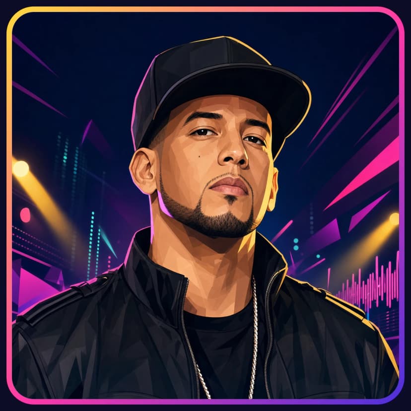 Illustration of Daddy Yankee